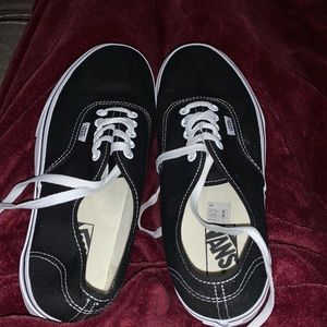 Never worn black vans